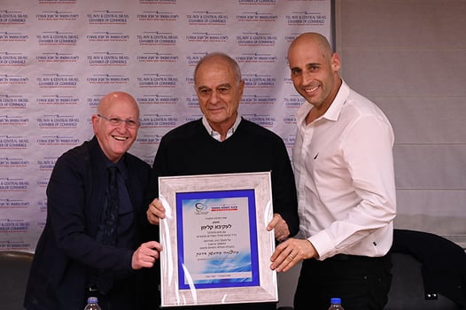 מימין לשמאל: ליאור רביב, אוריאל לין, עקיבא קלימן, צילום: ליאת מנדל